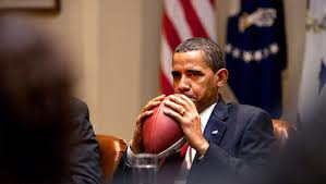 Obama-football