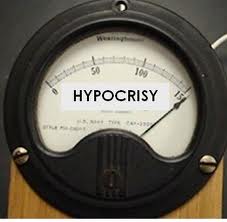 Hypocrisy Meter
