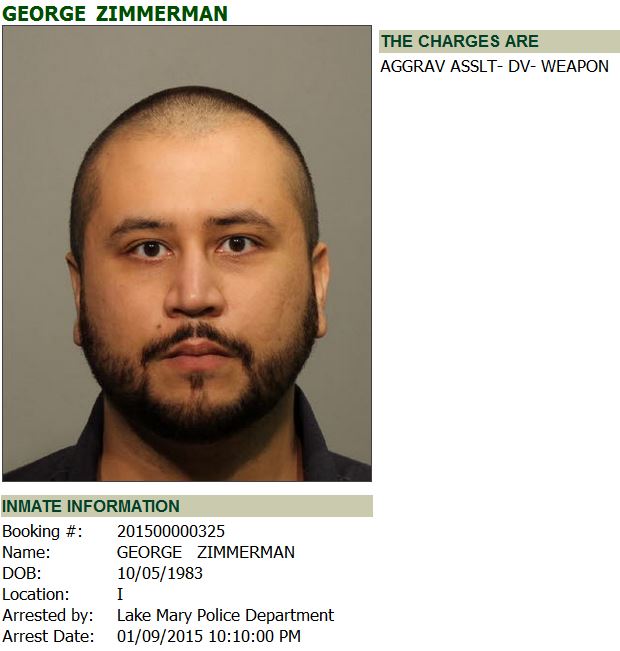 Zimmerman_arrest DV 010915