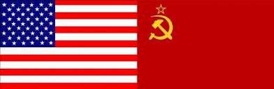 USA-USSR flags