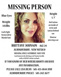 Brittany Johnson_missing