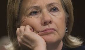 Hillary Clinton frown